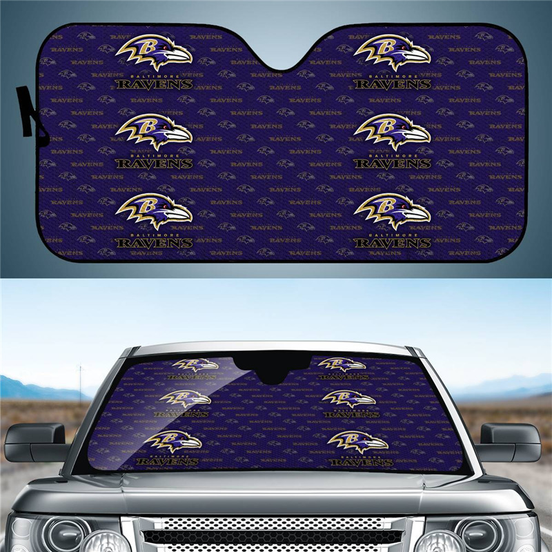 Baltimore Ravens Auto Car Windshield Window Sun Shade(Pls check description for details)